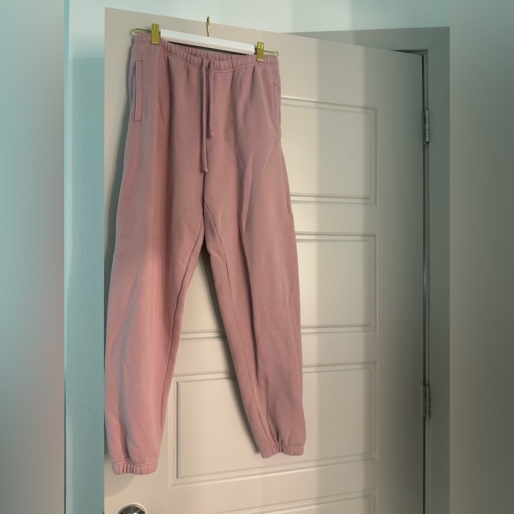 SKIMS Pink Track Pants